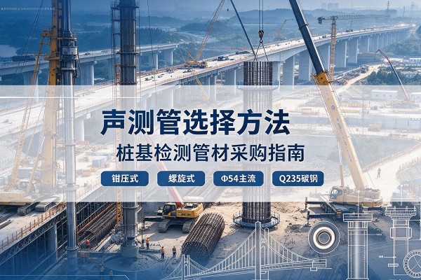 庐阳声测管选型标准